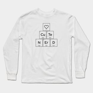 Cute Nerd Long Sleeve T-Shirt